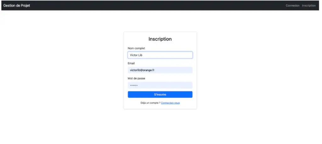 page connexion pmt